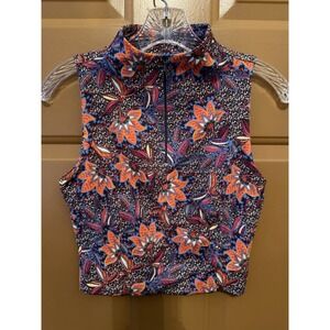 Women's Travis Mathew Sunfire Sleeveless Zip Tank Size XS NWOT